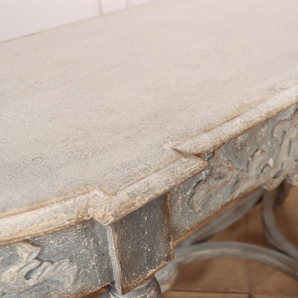 French Painted Console Table View IX