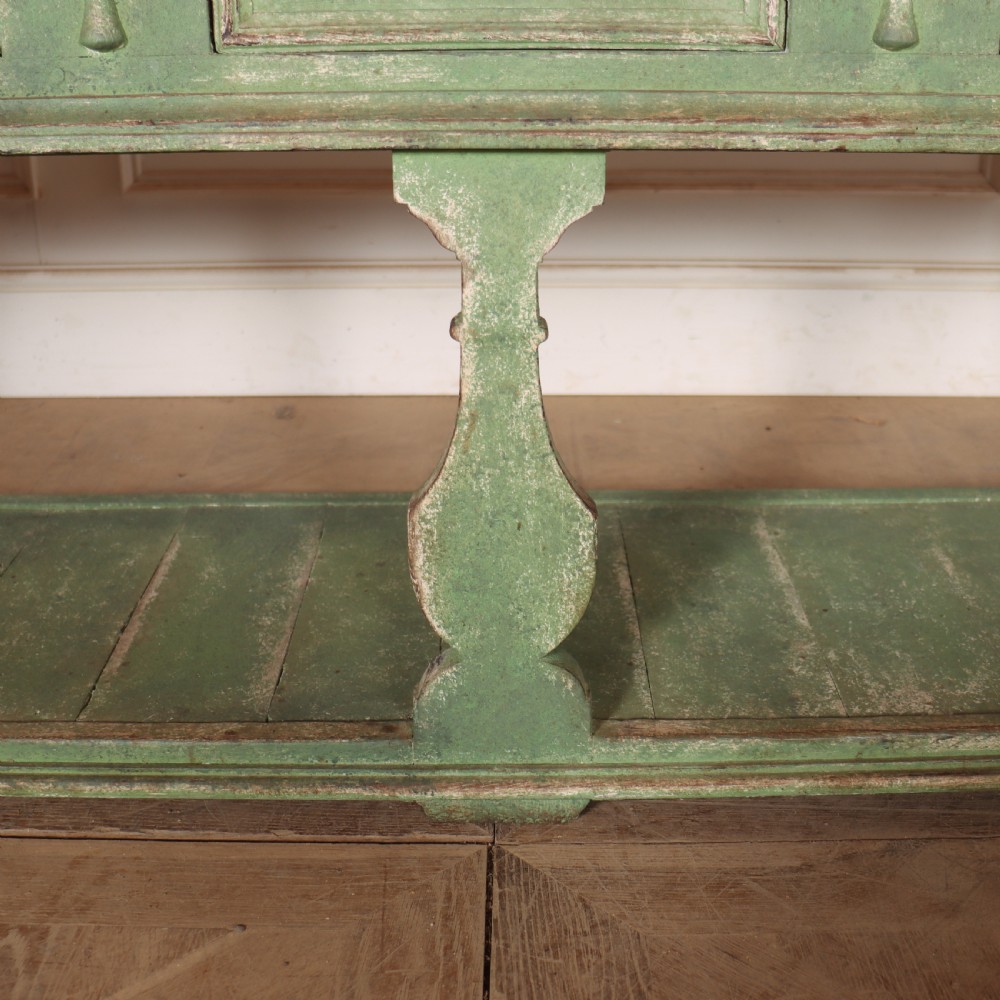 English Painted Dresser Base View VII