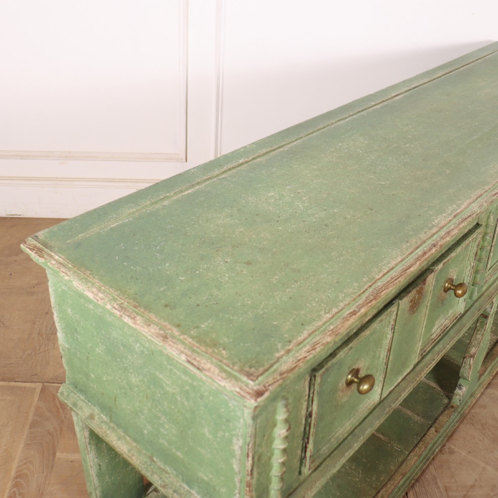 English Painted Dresser Base View X