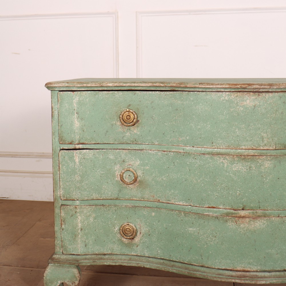 Danish Serpentine Front Commode View II