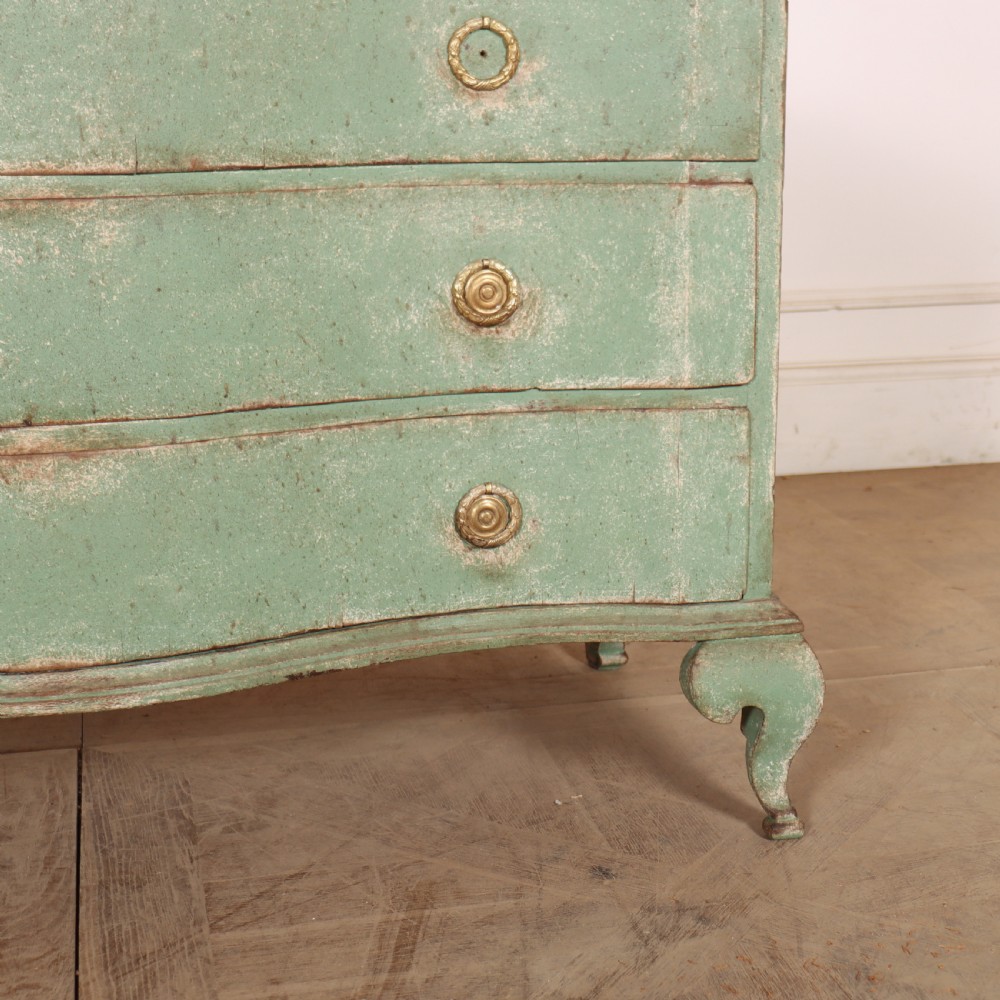 Danish Serpentine Front Commode View V
