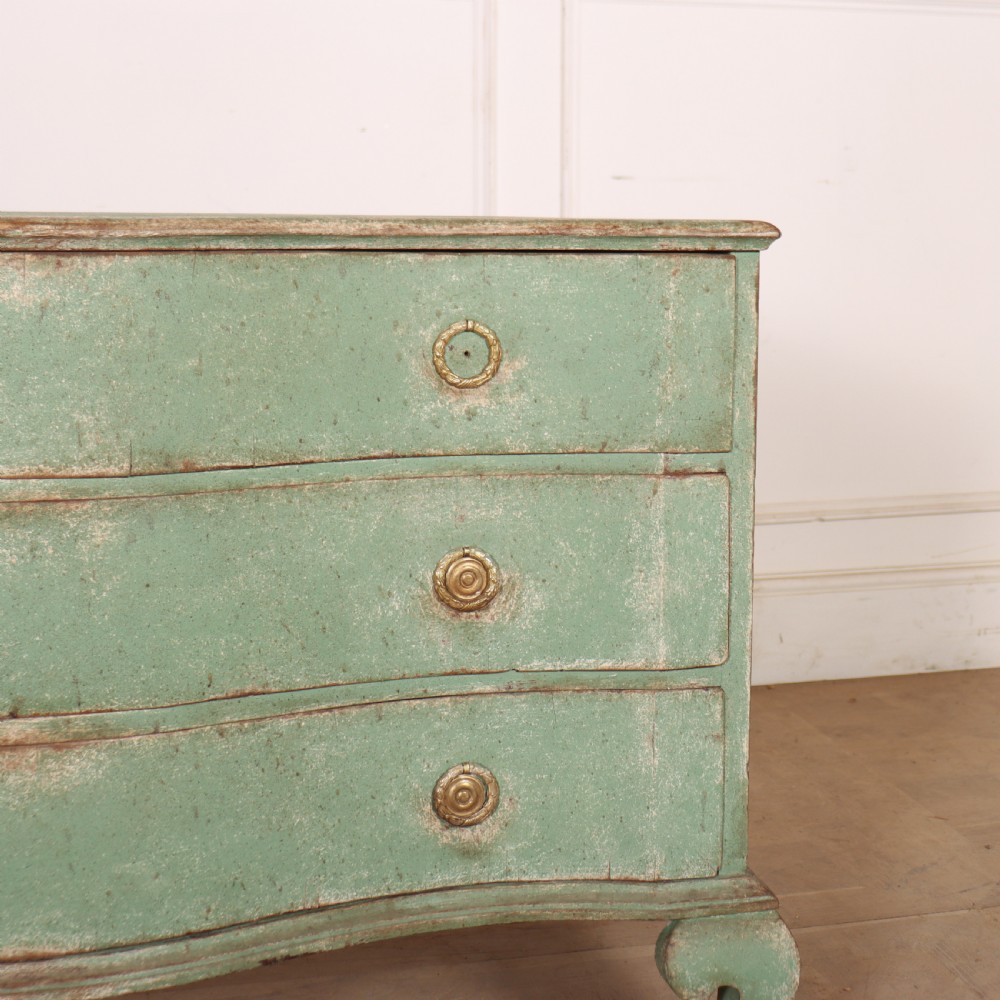 Danish Serpentine Front Commode View VI