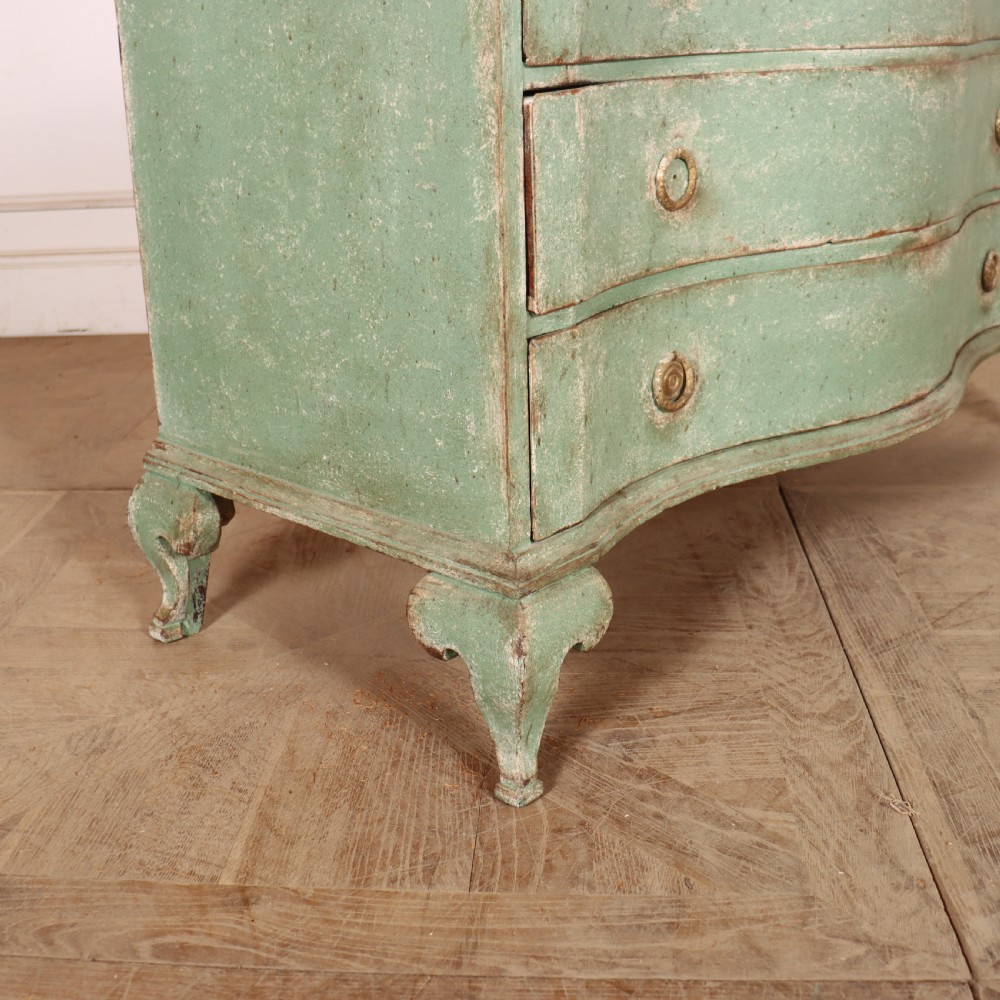 Danish Serpentine Front Commode View VIII