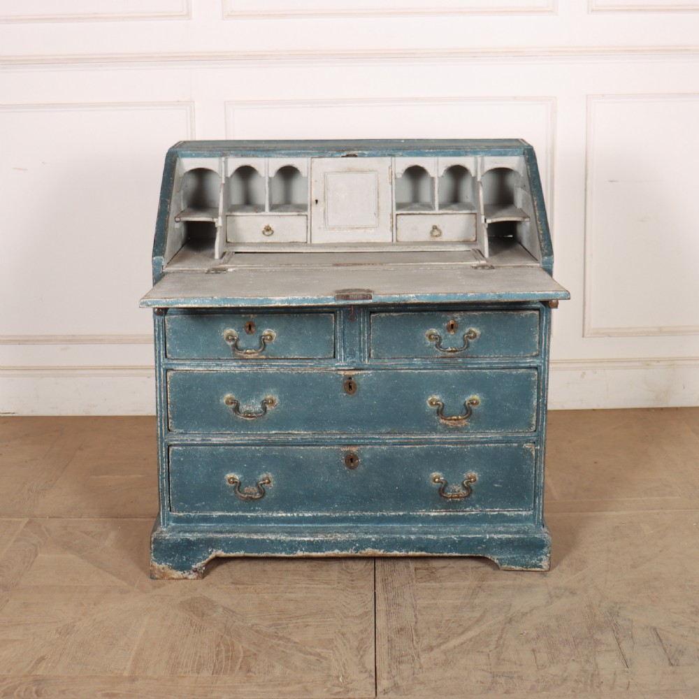 English Painted Bureau