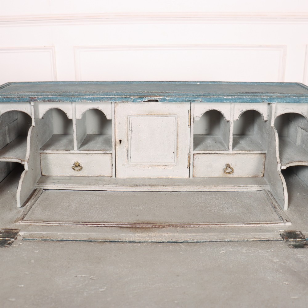 English Painted Bureau View V