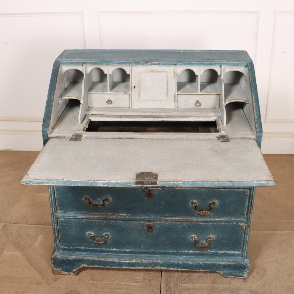 English Painted Bureau View VI