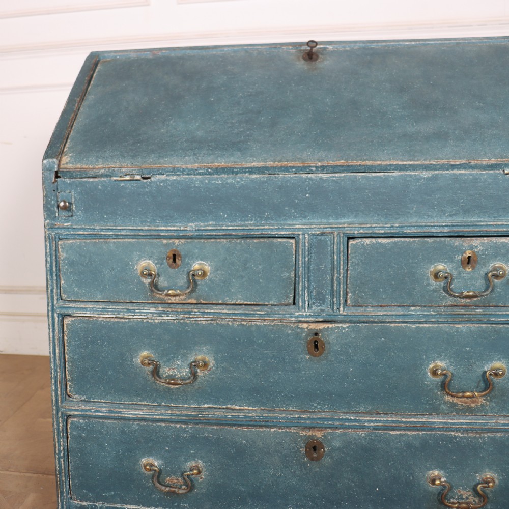 English Painted Bureau View VIII
