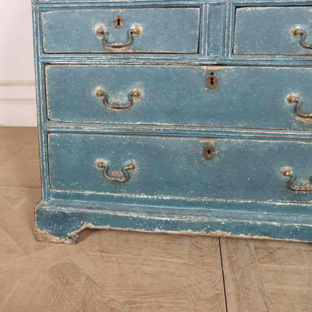 English Painted Bureau View IX