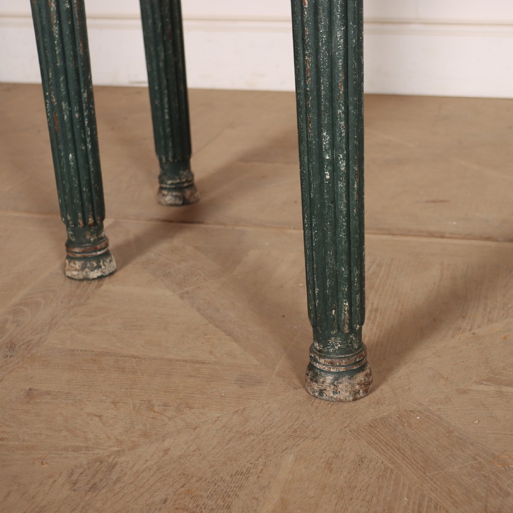 English Bow-end Console Table View IX