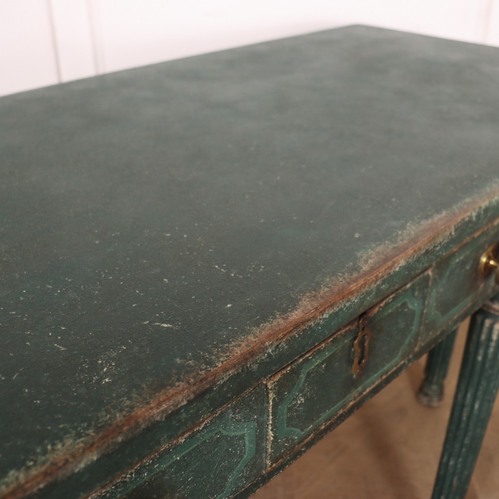 English Bow-end Console Table View XVI