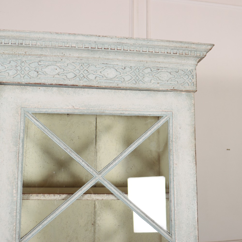 English Astragal Glazed Bookcase View II