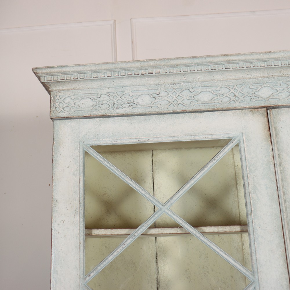 English Astragal Glazed Bookcase View IV