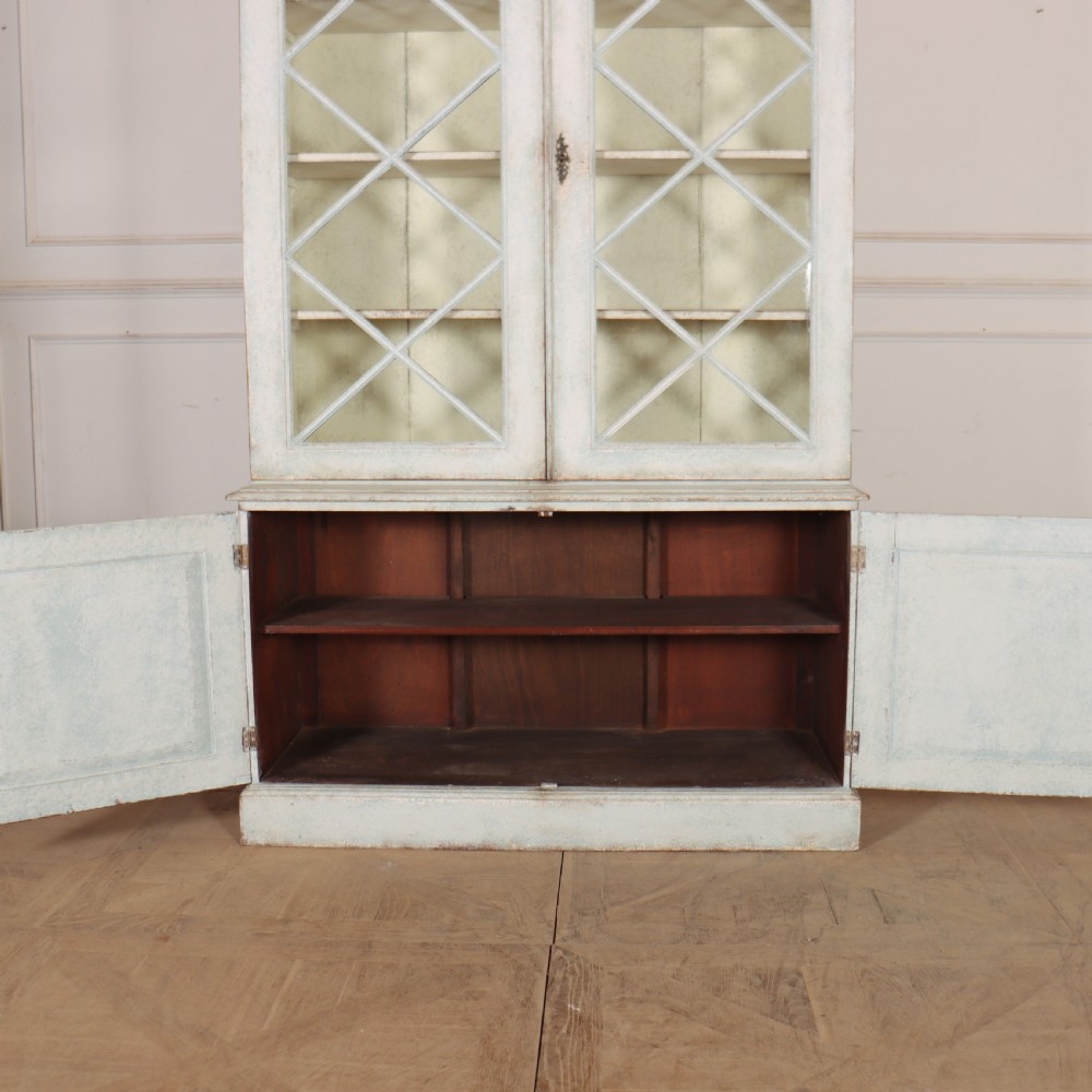 English Astragal Glazed Bookcase View XII