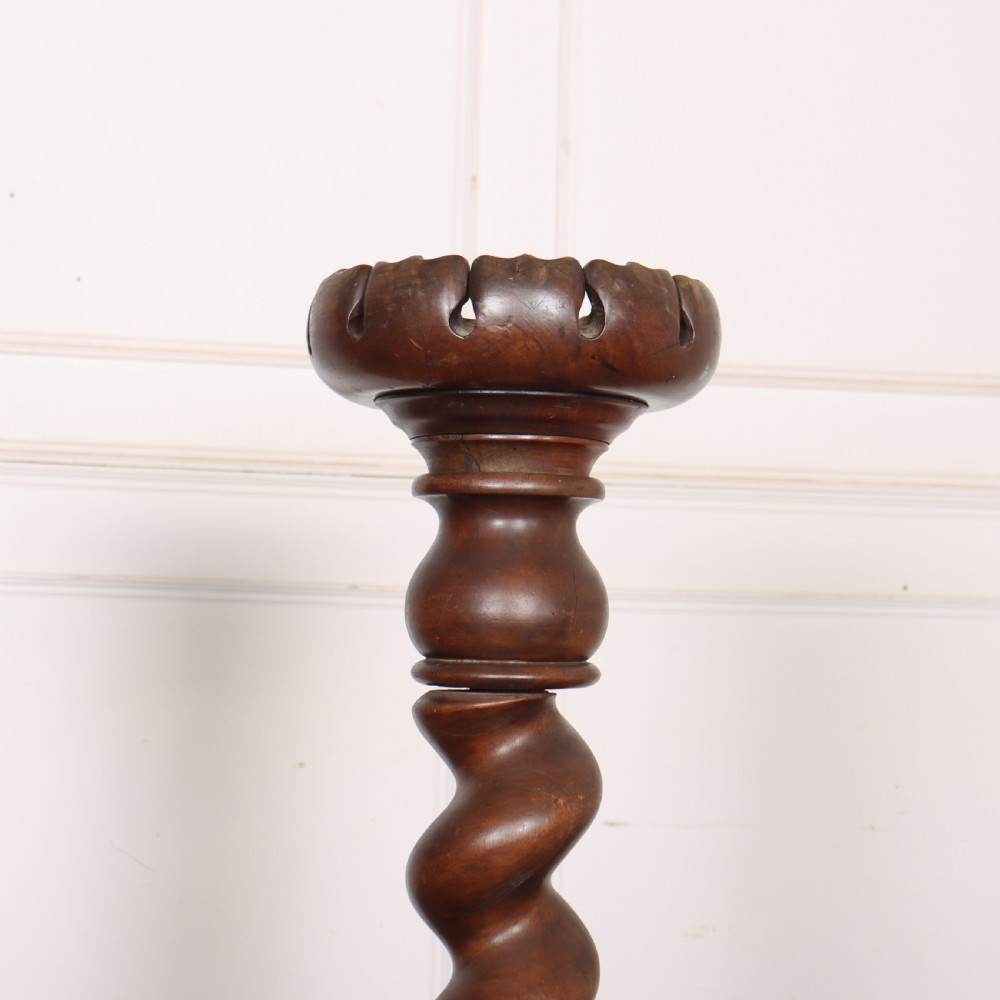 Pair of 19th Century German Candle Stands View III