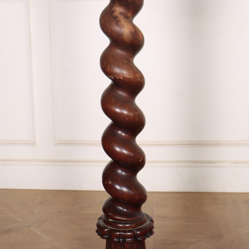 Pair of 19th Century German Candle Stands View V