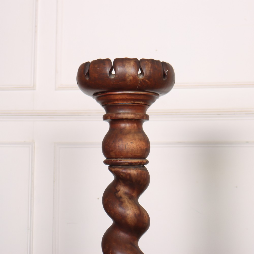 Pair of 19th Century German Candle Stands View VI