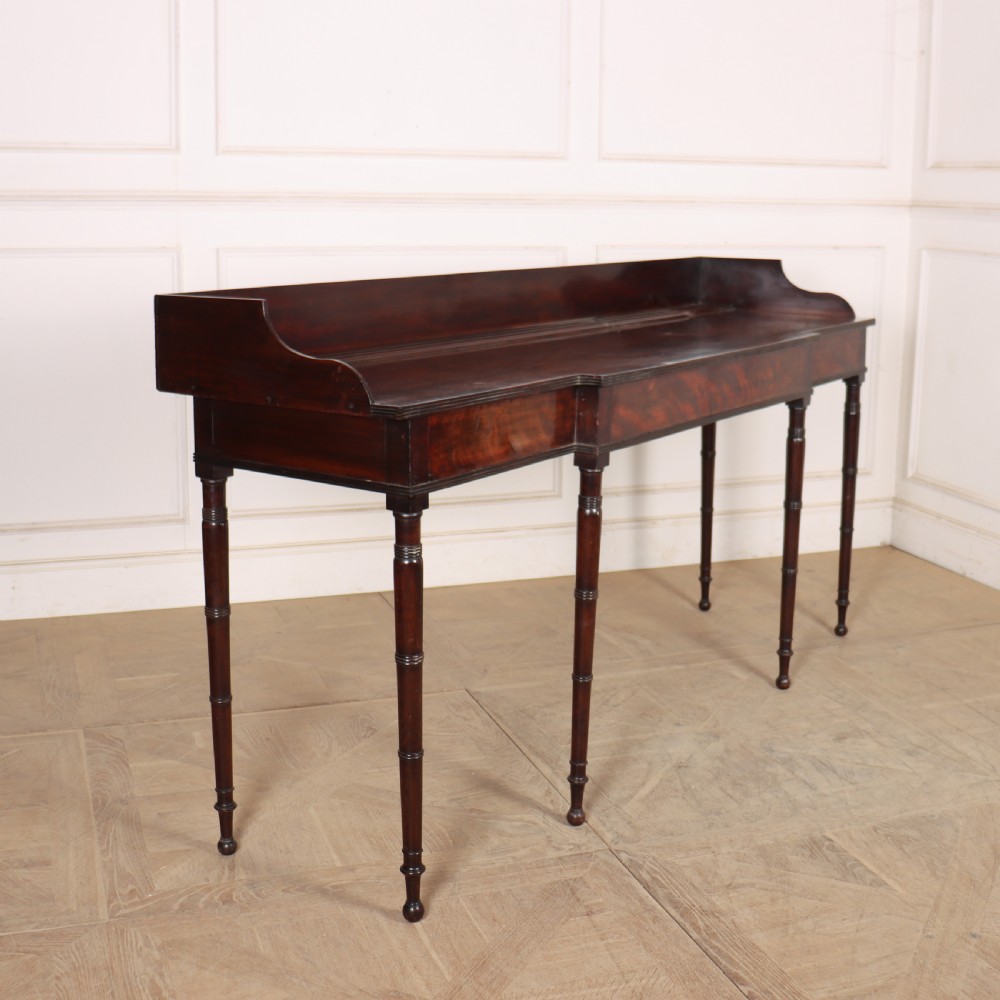 English Regency Breakfront Console Table