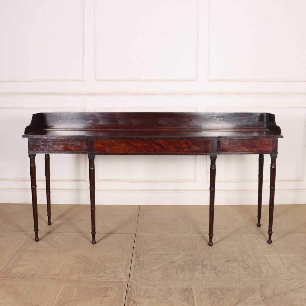 English Regency Breakfront Console Table View II