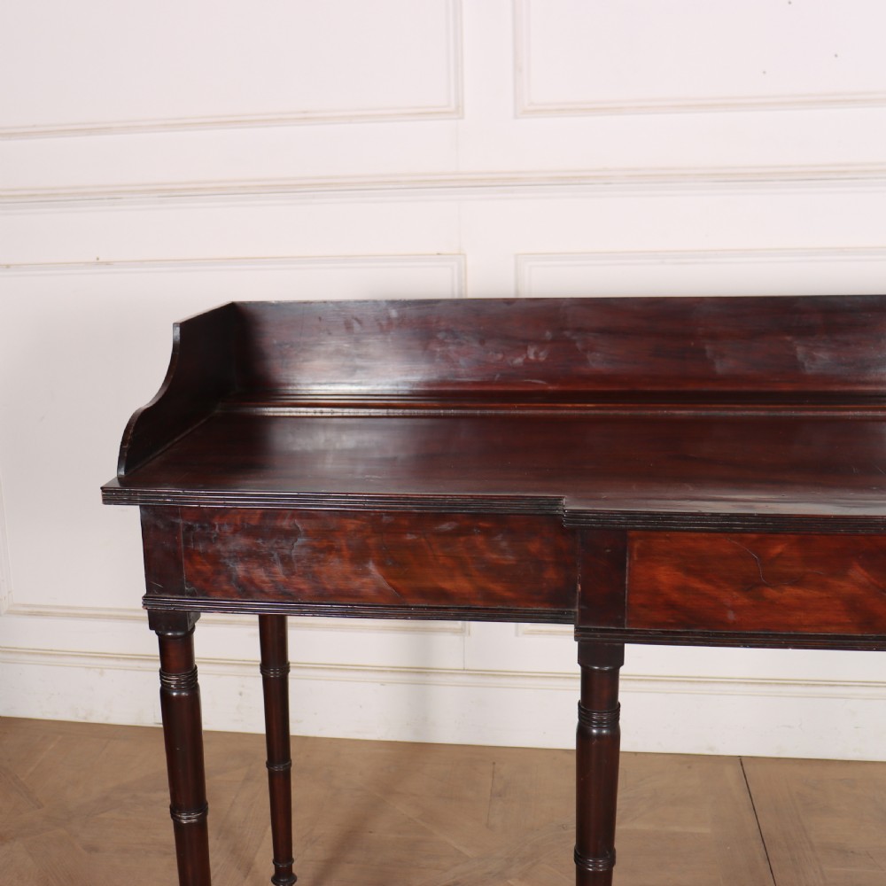 English Regency Breakfront Console Table View III