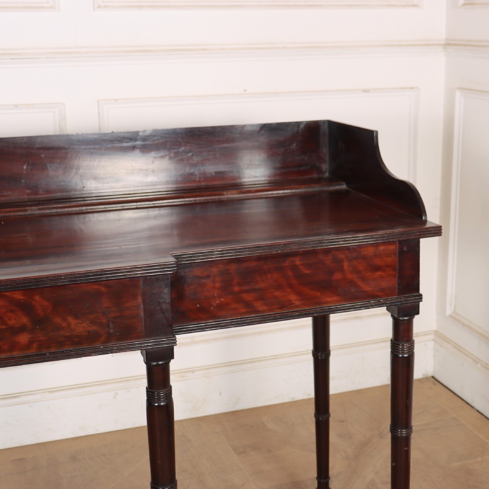 English Regency Breakfront Console Table View V
