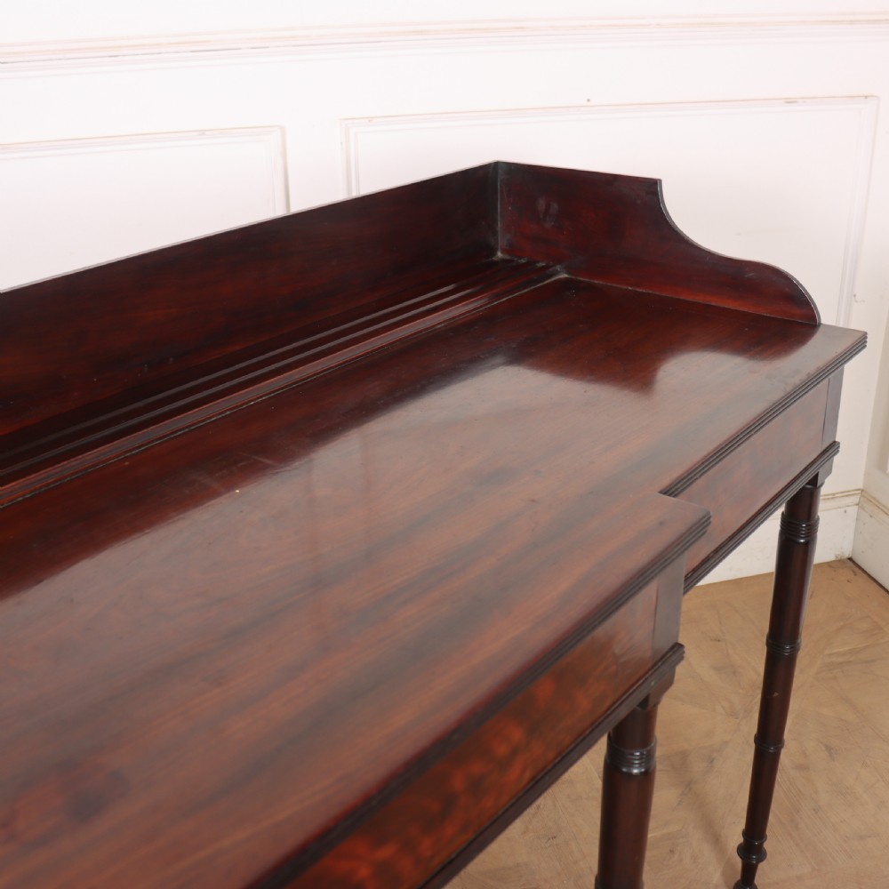 English Regency Breakfront Console Table View X
