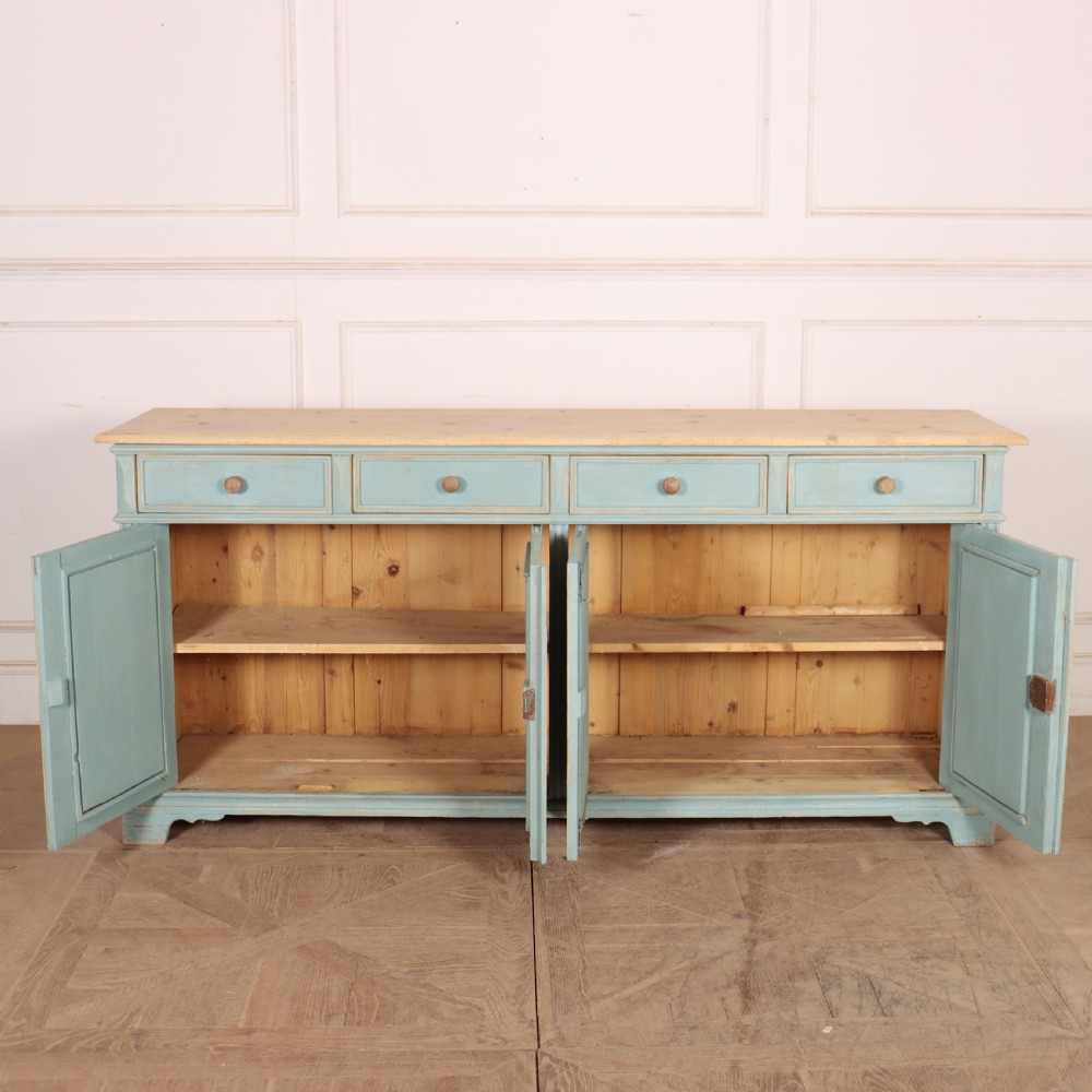 English Painted Dresser Base View IX