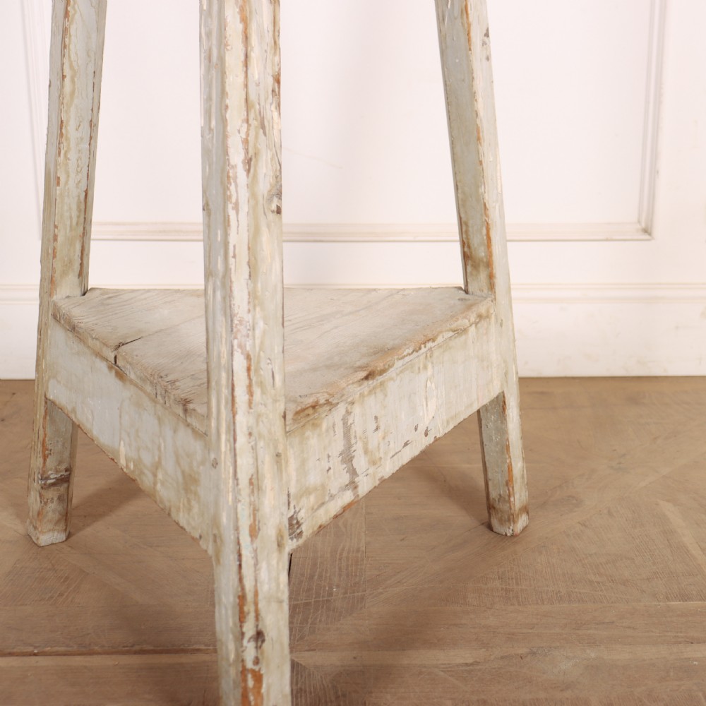 French Original Painted Sculpture Stand View III