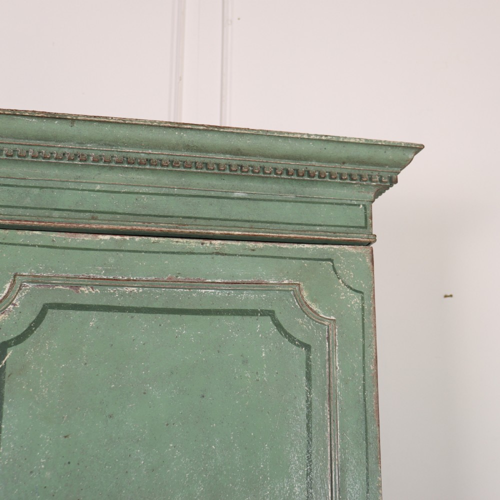 Georgian Painted Linen Cupboard View II