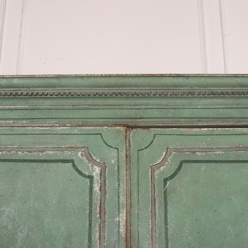Georgian Painted Linen Cupboard View III