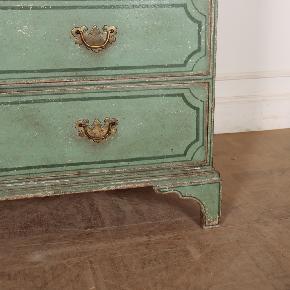 Georgian Painted Linen Cupboard View IX