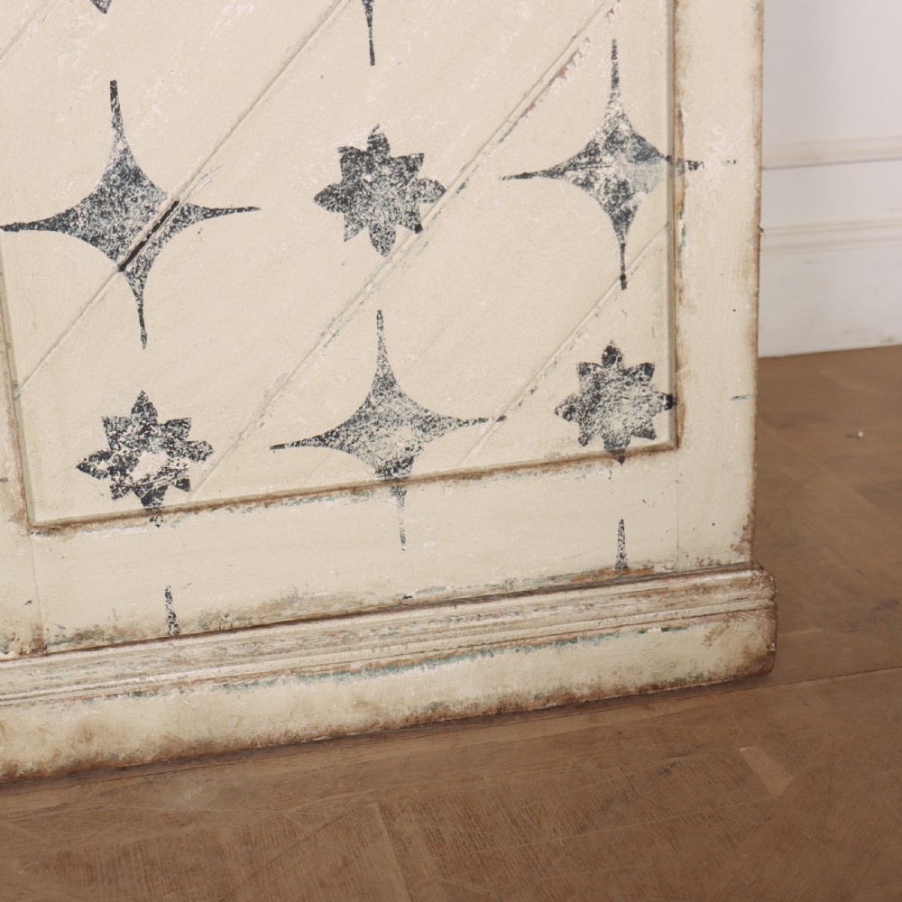 English Painted Linen Cupboard View VII