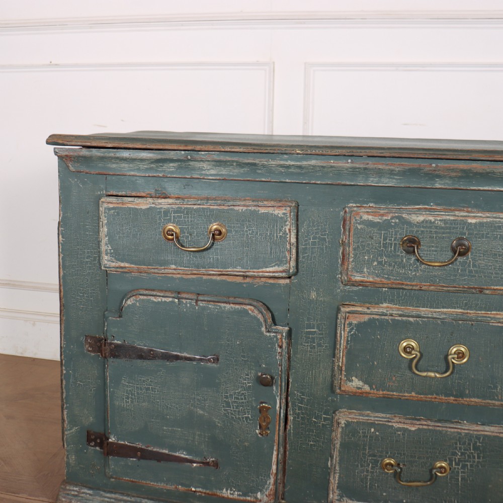 English Painted Dresser Base View II
