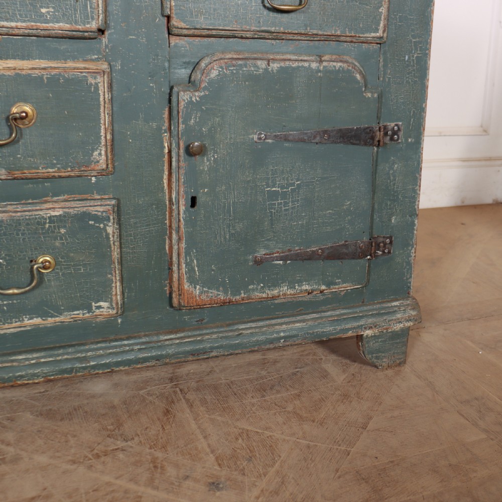 English Painted Dresser Base View III