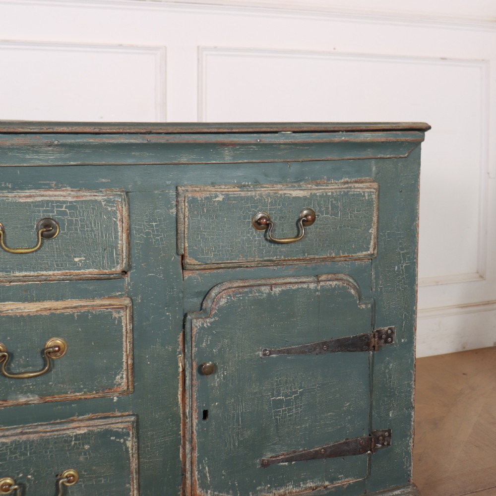 English Painted Dresser Base View IV
