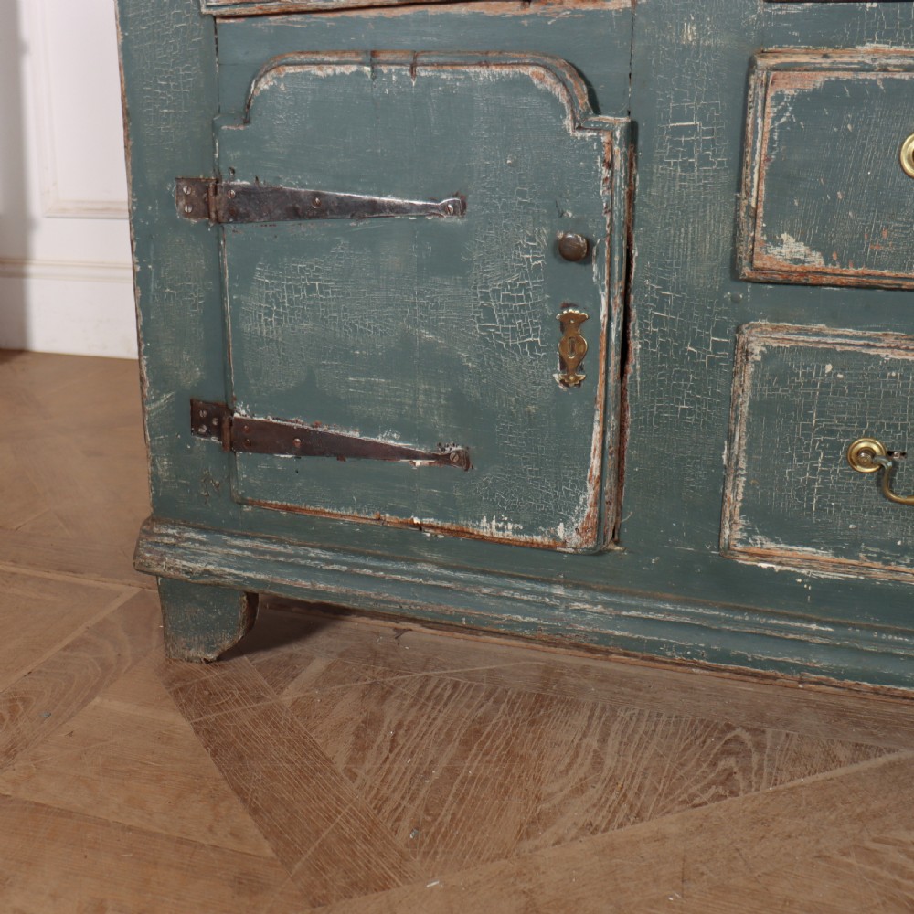 English Painted Dresser Base View V