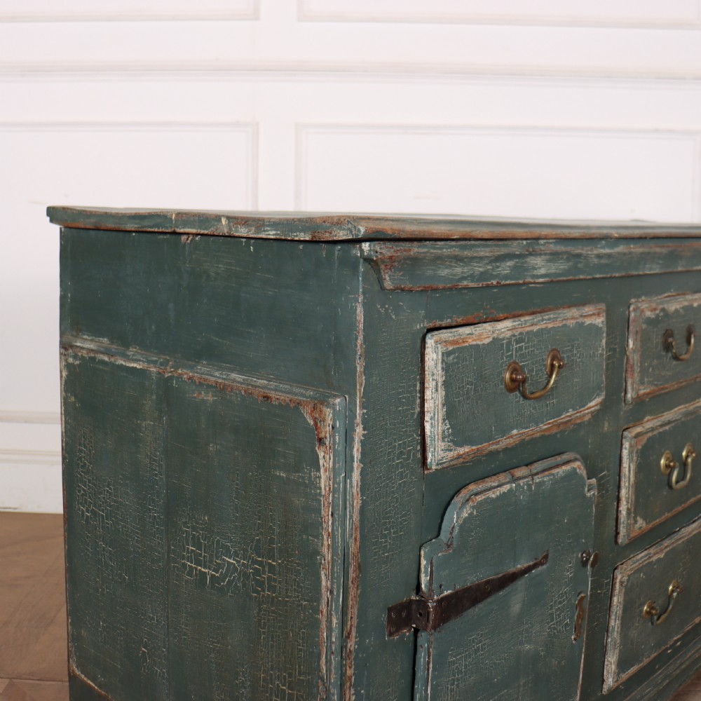 English Painted Dresser Base View X