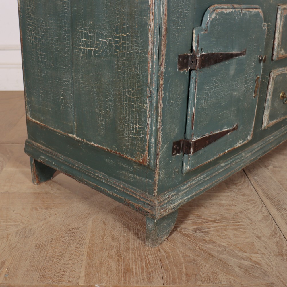 English Painted Dresser Base View XI