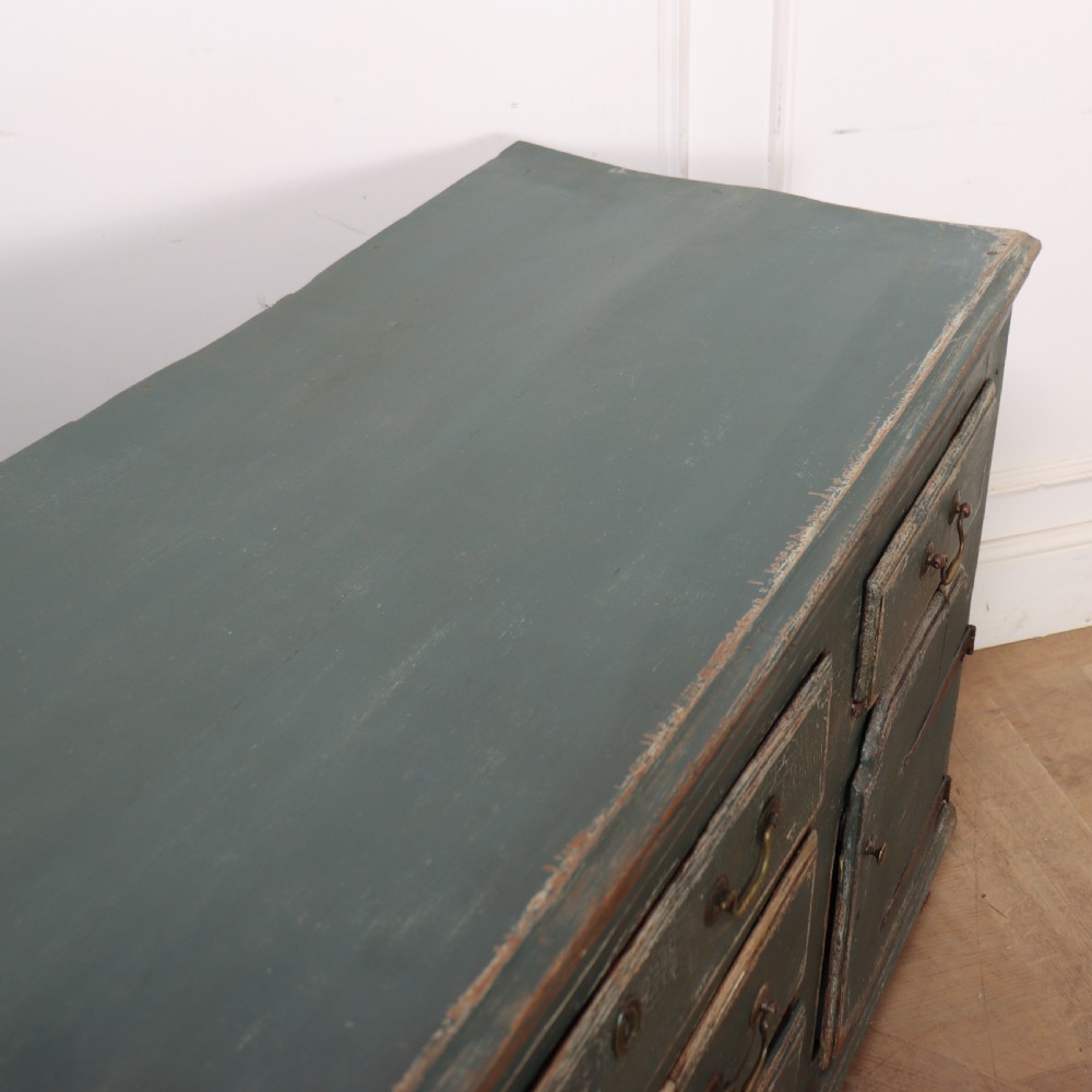 English Painted Dresser Base View XIII