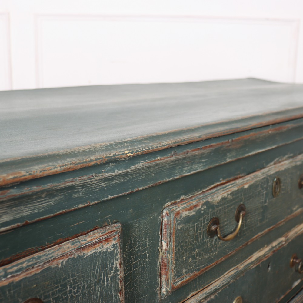 English Painted Dresser Base View XIV