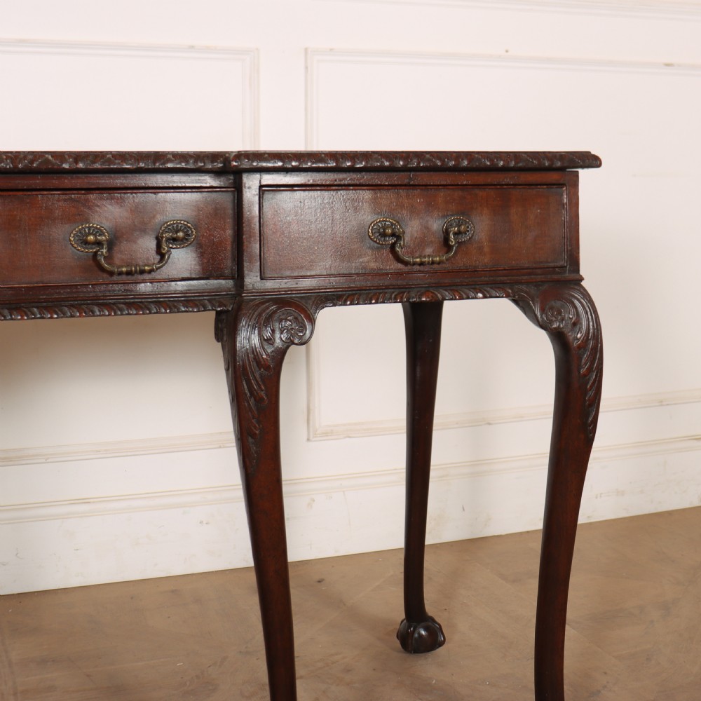 English Breakfront Console Table View IV