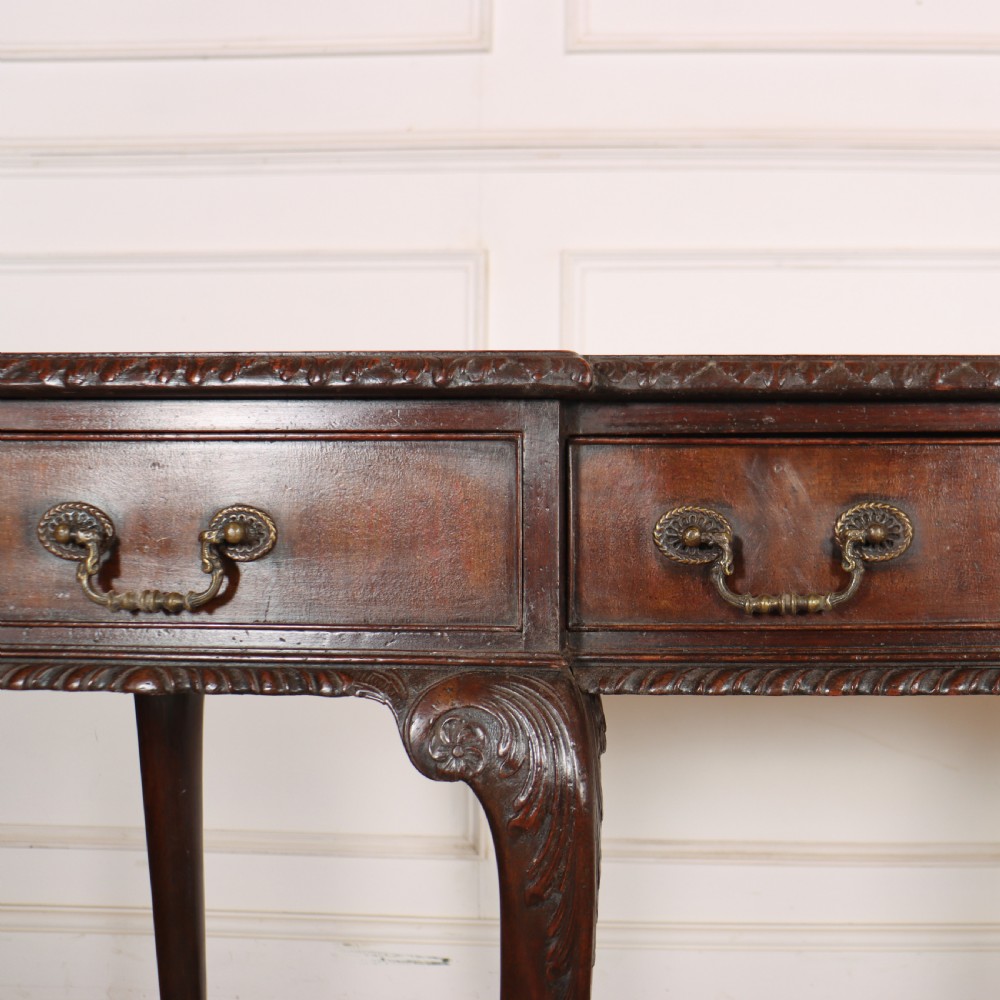 English Breakfront Console Table View VI