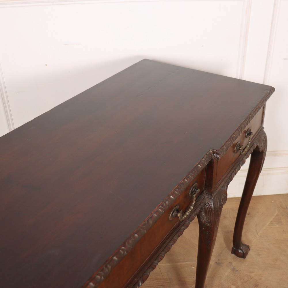 English Breakfront Console Table View XII