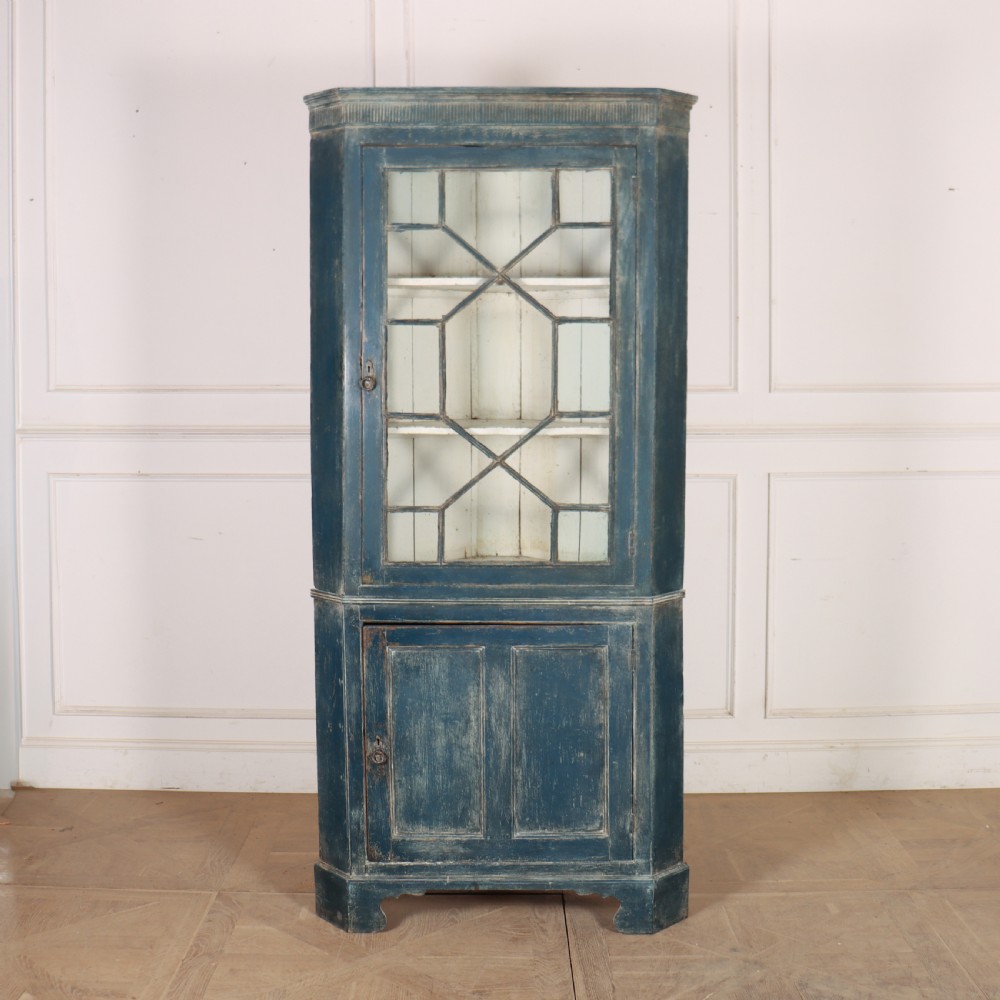 Small Irish Corner Cupboard