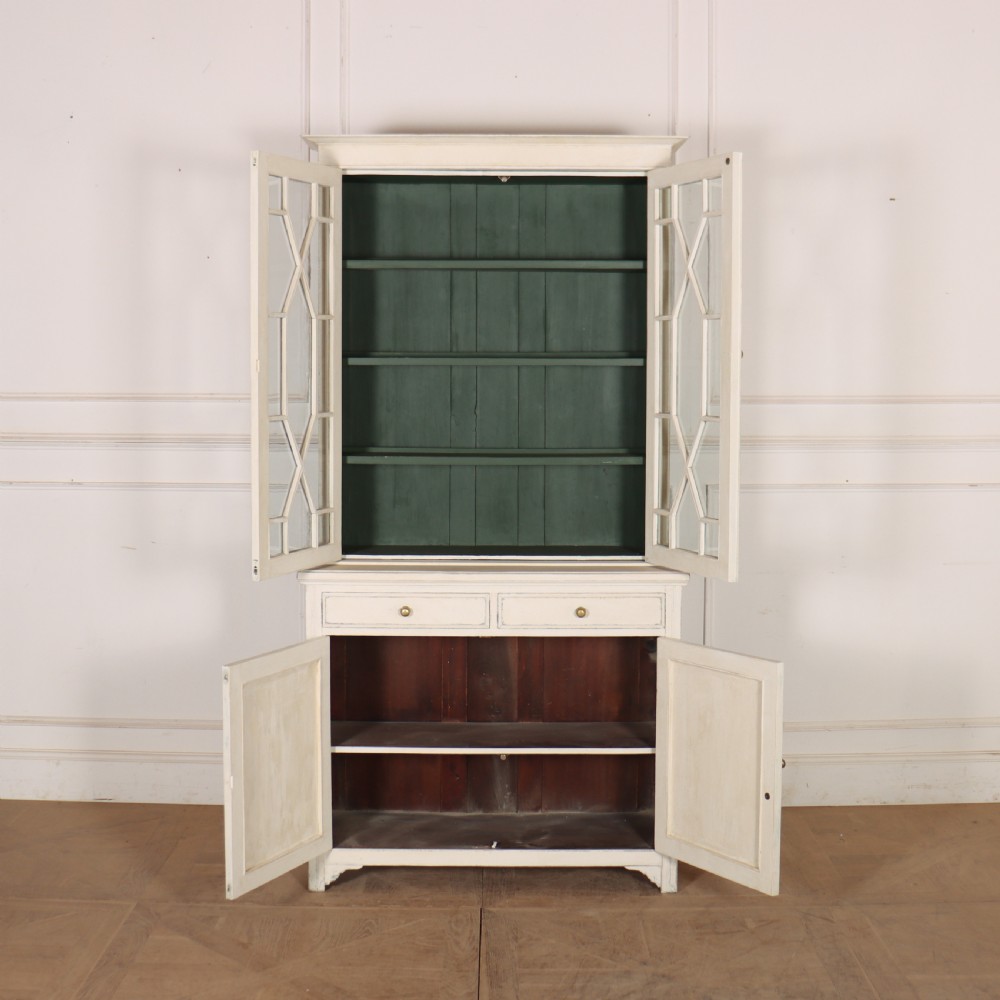 English Glazed Cabinet View IX