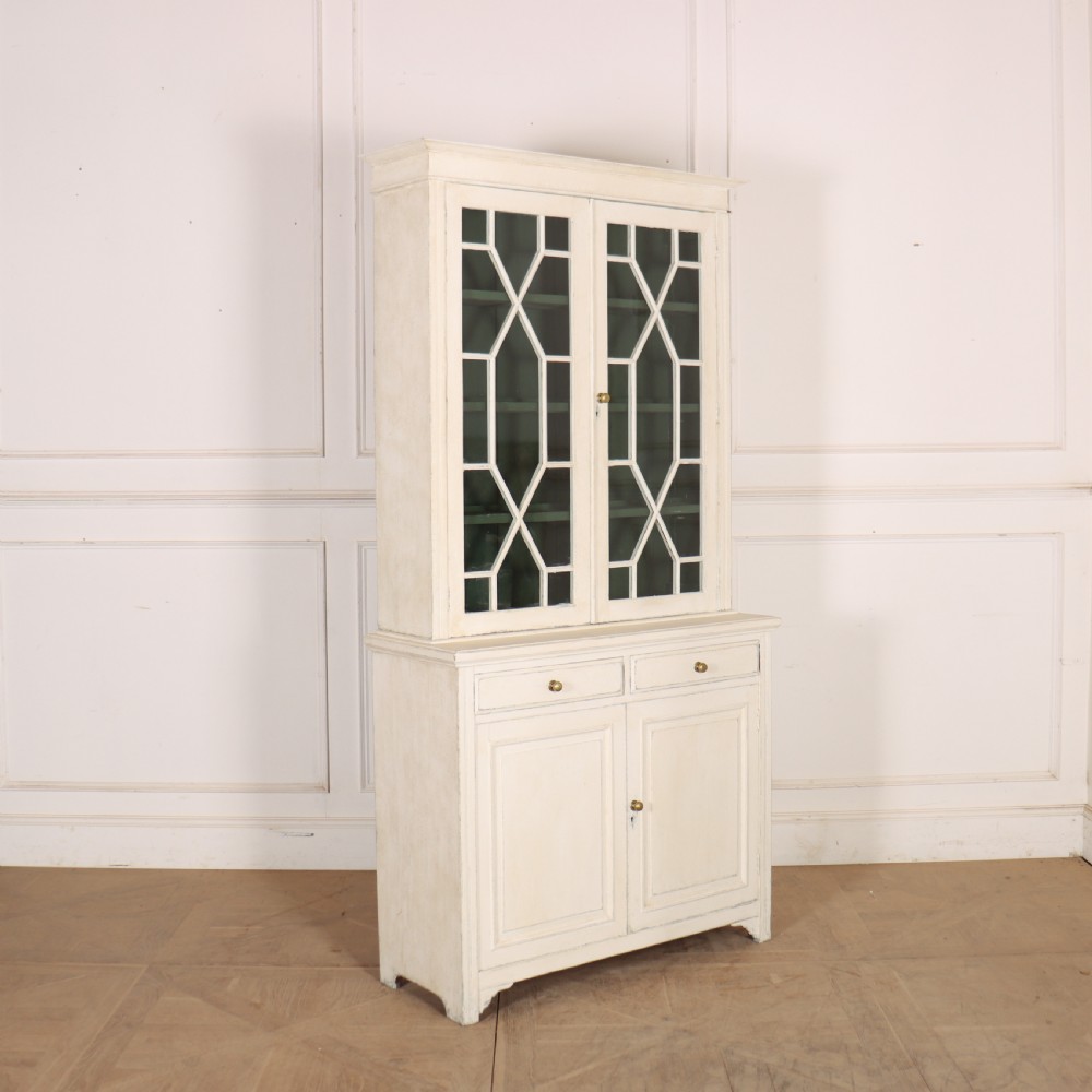 English Glazed Cabinet View X