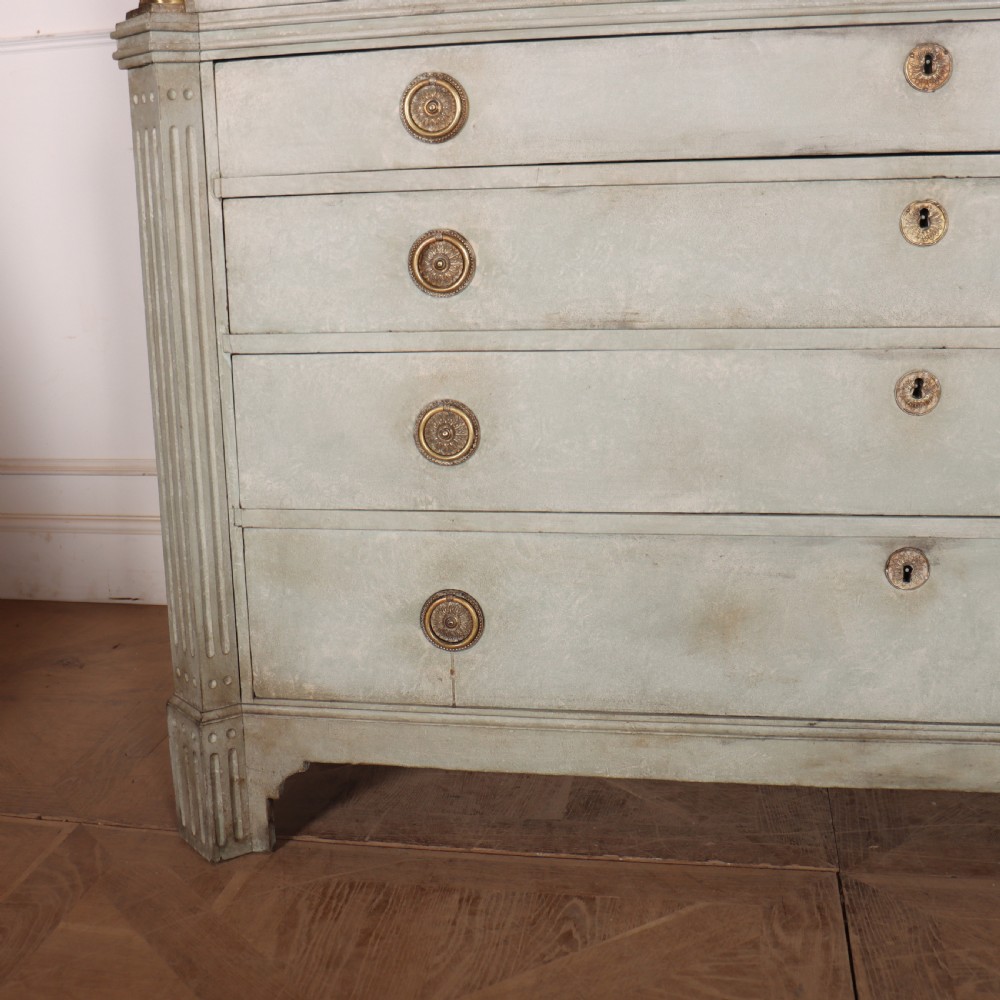 Dutch Painted Linen Cupboard View VI