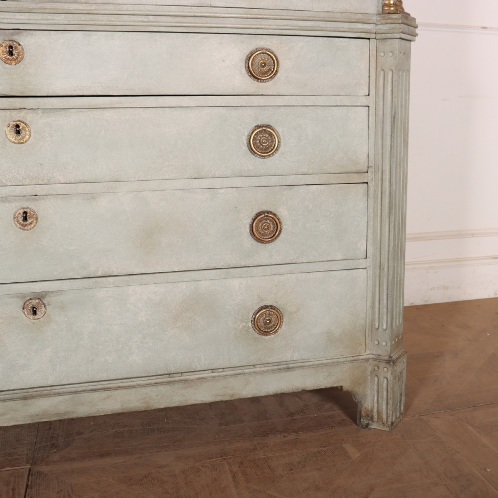 Dutch Painted Linen Cupboard View VII