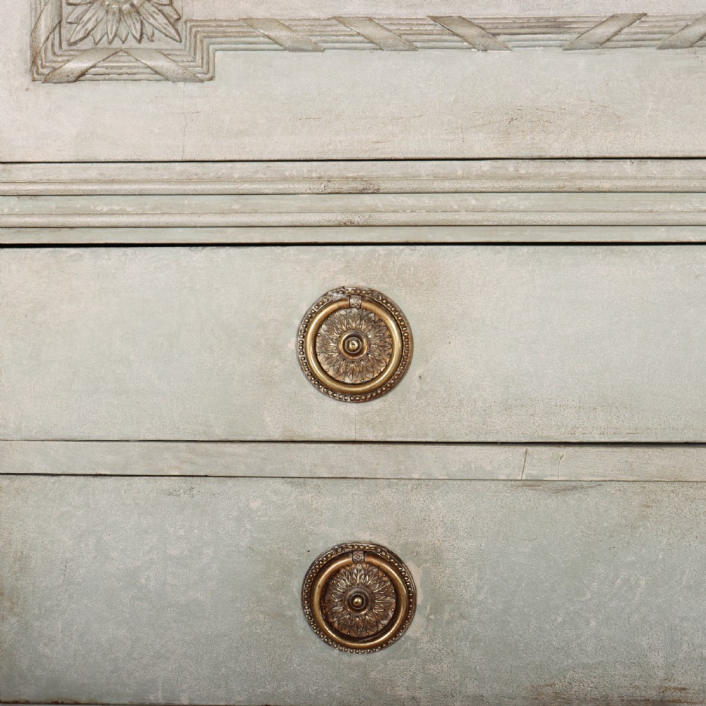 Dutch Painted Linen Cupboard View IX
