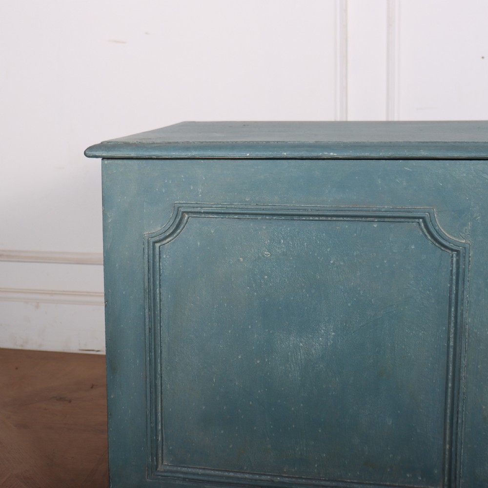 English Painted Low Cupboard View II