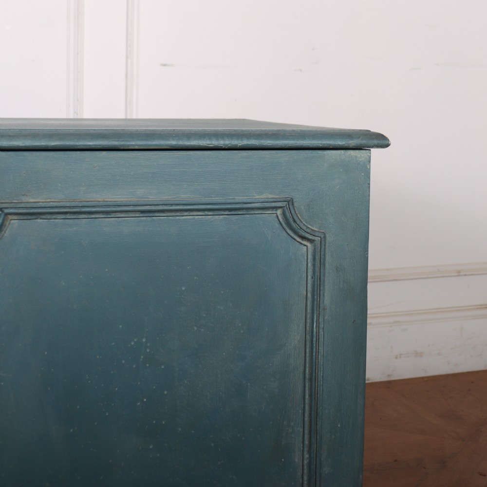 English Painted Low Cupboard View IV